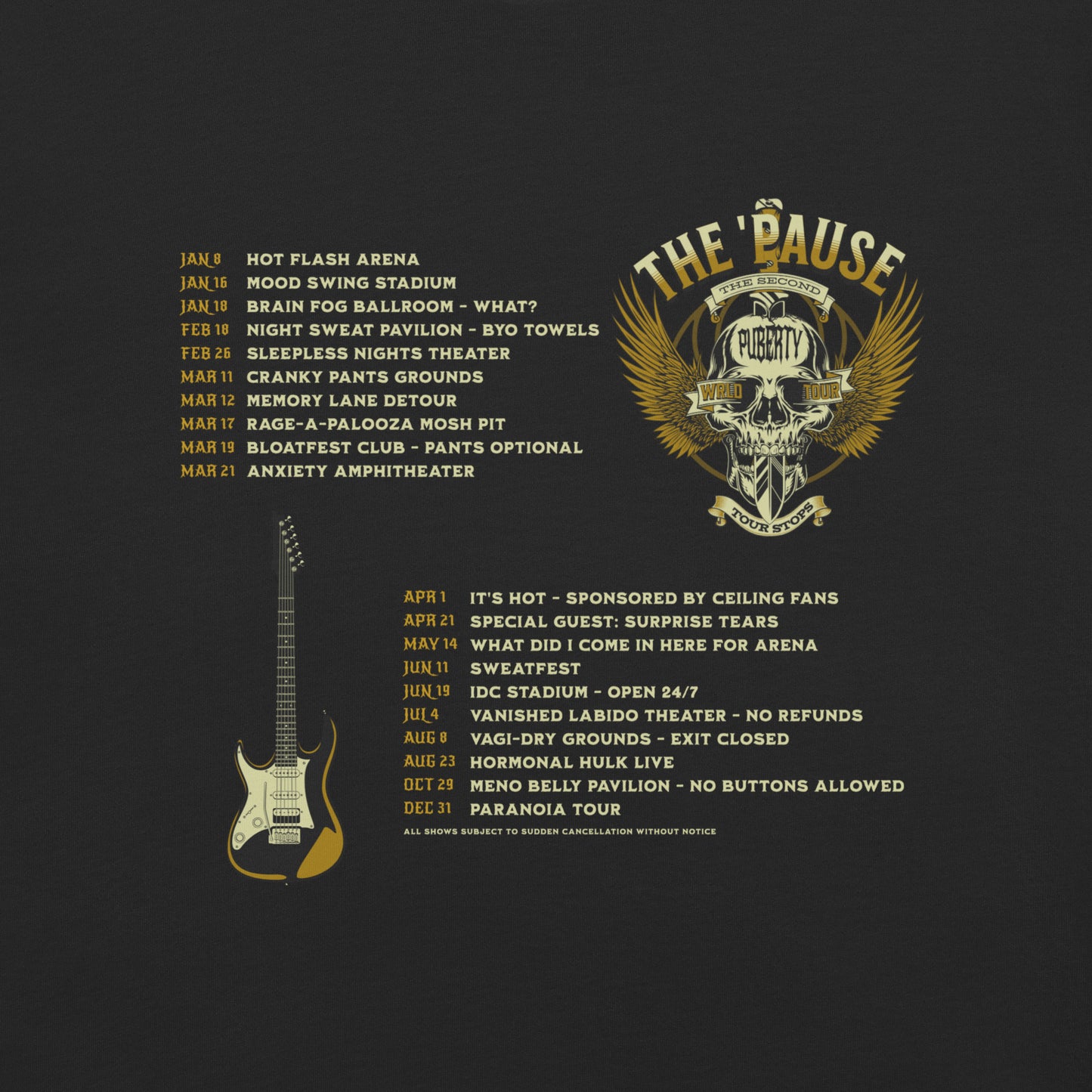 Rock n’ Roll Pause Tee